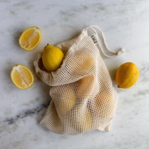 Organic Cotton Mesh Produce Bag from the Zero Waste Store