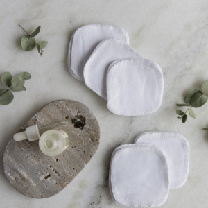 zws organic cotton reusable facial rounds